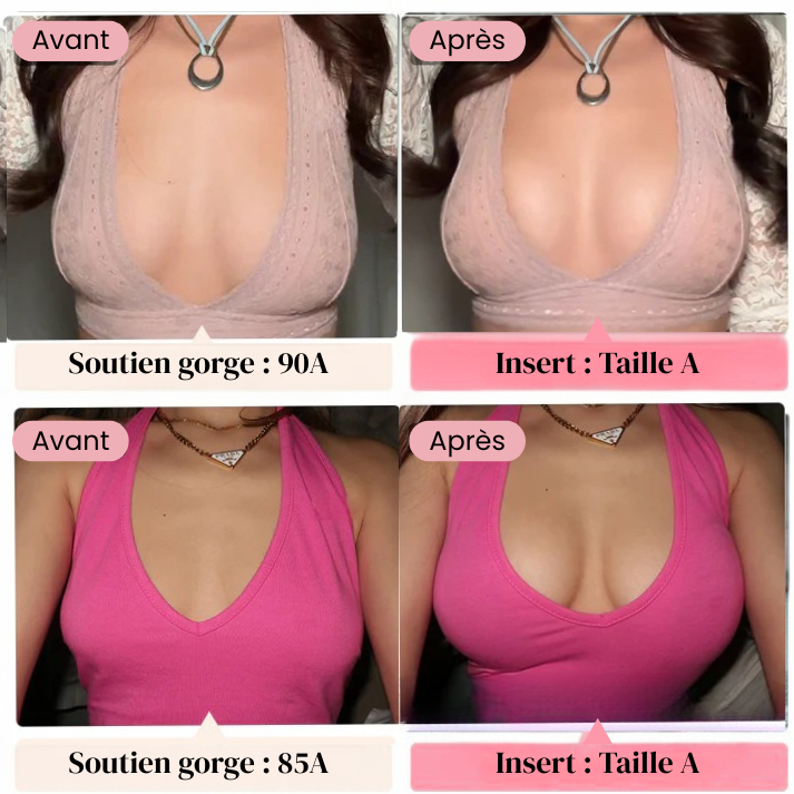 Inserts Collants Push-up Réutilisable