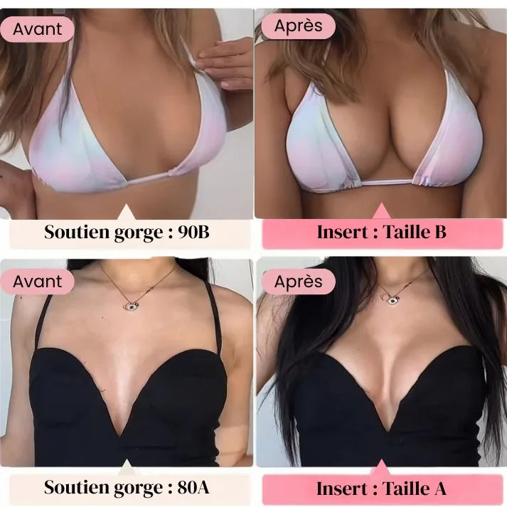 Inserts Collants Push-up Réutilisable