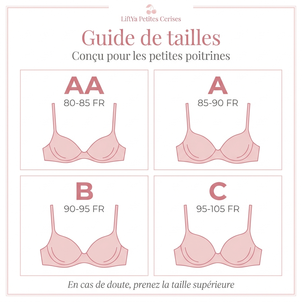 LiftYa Petites cerises — Soutien-gorge spéciale petits bonnets