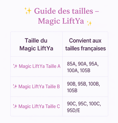 Magic LiftYa – soutien-gorge adhésif sans bretelles
